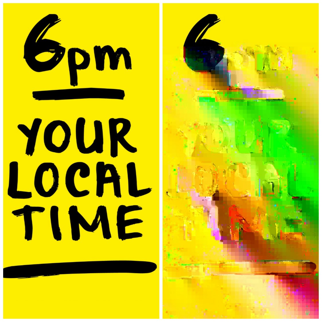 6PM YOURLOCALTIME